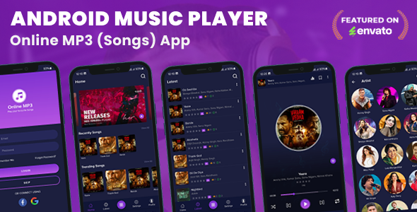 Android Music Player – Online MP3 (Songs) App