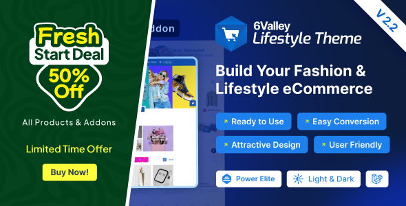 6Valley Lifestyle Theme Addon