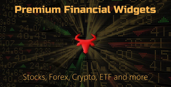 Premium Stocks, Forex, Crypto, ETF Plugin – Quote, Chart, Ticker, News Widgets – WordPress