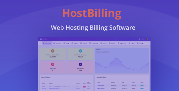 HostBilling – Web Hosting Billing & Automation Software