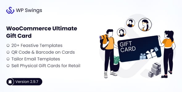 WooCommerce Ultimate Gift Card – Create, Sell and Manage Gift Cards with Customized Email Templates