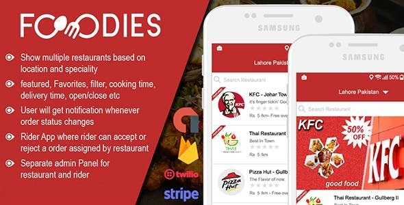 Native Restaurant Food Delivery & Ordering System With Delivery Boy – Android v2.0.9